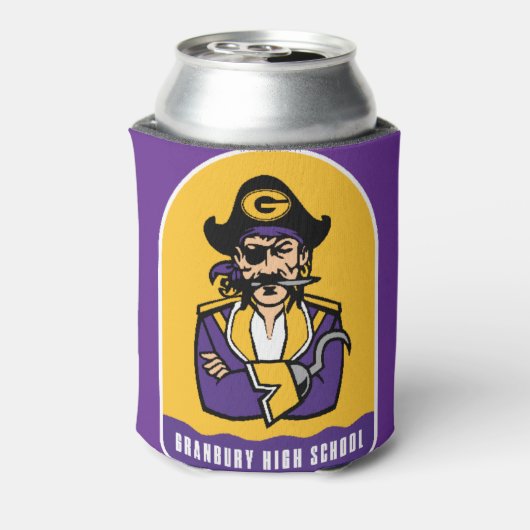 Granbury High School Koelbox Blikjeskoeler (Blikje Achterkant)