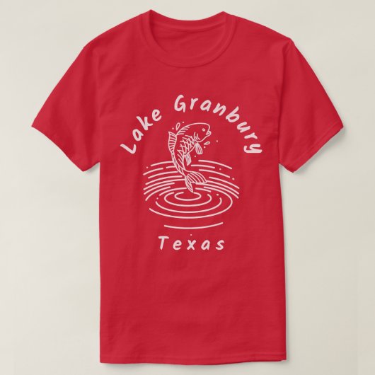 Granbury Teas Souvenir T-shirt (Design voorkant)