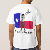 Granbury Texas Guinee Drop T-shirt (Achterkant)