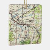 Granby CO Topo Map Keramisch Ornament (Rechts)