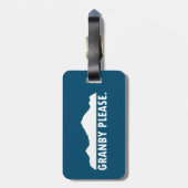 Granby Colorado alstublieft Bagagelabel (Achterkant verticaal)