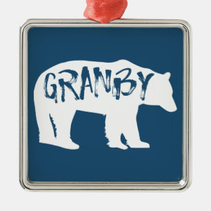 Granby Colorado Beer Metalen Ornament