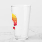 Granby Colorado Regenbood Beer Glas (Links)