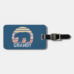 Granby Colorado Retro Beer Bagagelabel
