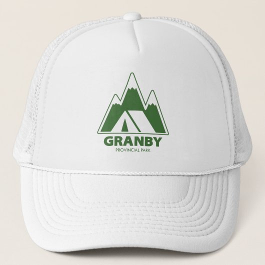 Granby Provincial Park bergkampen Trucker Pet (Voorkant)