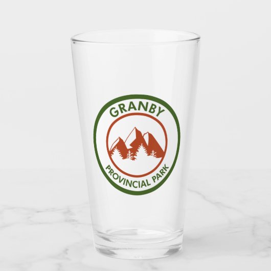 Granby Provincial Park Glas (Voorkant)