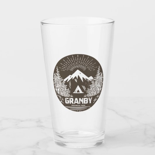 Granby Provincial Park Glas (Voorkant)