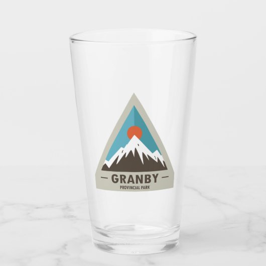 Granby Provincial Park Glas (Voorkant)