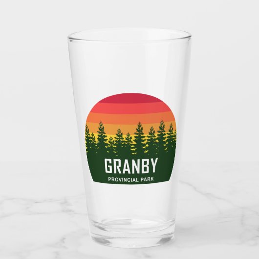 Granby Provincial Park Glas (Voorkant)