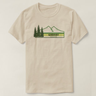 Granby Provincial Park Green Stripes T-shirt