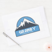 Granby Provincial Park Rechthoekige Sticker (Envelop)