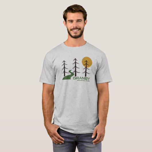 Granby Provincial Park Trail T-shirt (Voorkant volledig)