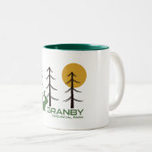 Granby Provincial Park Trail Tweekleurige Koffiemok (Voorkant rechts)