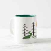 Granby Provincial Park Trail Tweekleurige Koffiemok (Voorkant links)