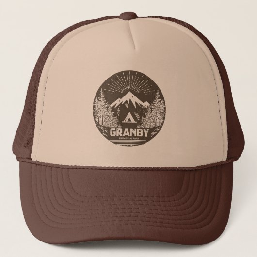Granby Provincial Park Trucker Pet (Voorkant)