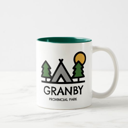 Granby Provincial Park Tweekleurige Koffiemok (Rechts)