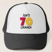 Grand 70th Birthday Trucker Pet (Voorkant)