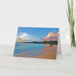Grand Anse-strand Grenada Kaart