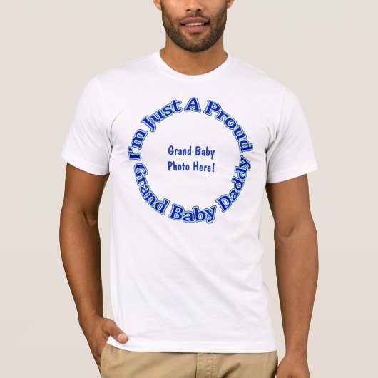 Grand Baby papa T-shirt (Voorkant)