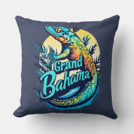 Grand Bahama Caribbean Gecko Kussen