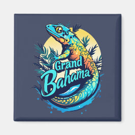 Grand Bahama Caribbean Gecko Magneet