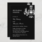 Grand Ballroom repesal diner (zwart) Kaart (Voorkant / Achterkant)