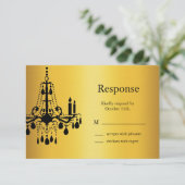 Grand Ballroom RSVP (goud en zwart) (Staand voorkant)