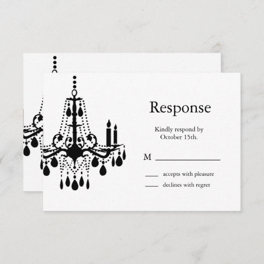 Grand Ballroom RSVP (wit) (Voorkant / Achterkant)