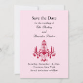 Grand Ballroom Save the Date (red) (Voorkant)