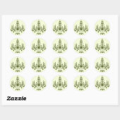 Grand Ballroom Sticker (groen) (Vel)