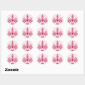 Grand Ballroom Sticker (rood) (Vel)