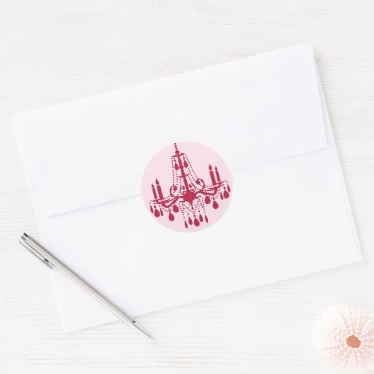 Grand Ballroom Sticker (rood) (Envelop)