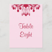 Grand Ballroom Tafelnummer (rood) (Voorkant)