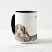 Grand Basset Griffon Vendeen Dog Mok (Voorkant links)