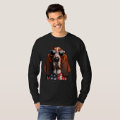 Grand Basset Griffon Vendéen Hond 4 juli Ameri T-shirt (Voorkant volledig)