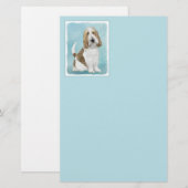 Grand Basset Griffon Vendeen - Oorspronkelijke hon Briefpapier (Voorkant / Achterkant)