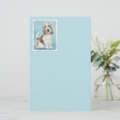 Grand Basset Griffon Vendeen - Oorspronkelijke hon Briefpapier (Staand voorkant)