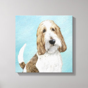 Grand Basset Griffon Vendeen - Oorspronkelijke hon Canvas Afdruk