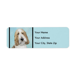 Grand Basset Griffon Vendeen - Oorspronkelijke hon Etiket