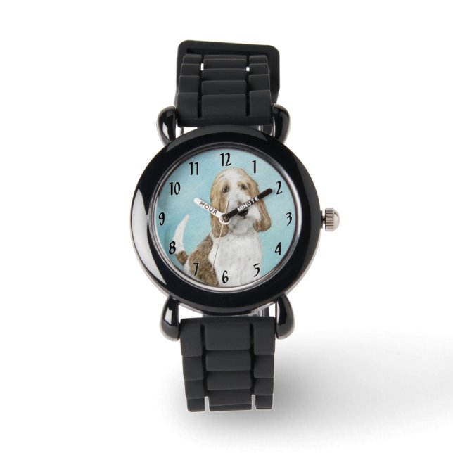 Grand Basset Griffon Vendeen - Oorspronkelijke hon Horloge (Voorkant)