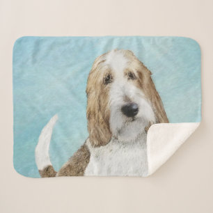 Grand Basset Griffon Vendeen - Oorspronkelijke hon Sherpa Deken