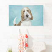 Grand Basset Griffon Vendeen - Oorspronkelijke hon Spandoek (Insitu)