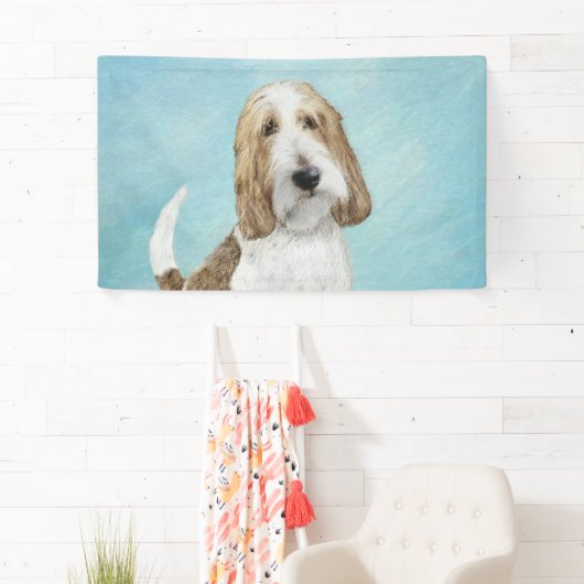 Grand Basset Griffon Vendeen - Oorspronkelijke hon Spandoek (Insitu)