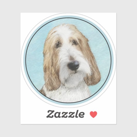 Grand Basset Griffon Vendeen - Oorspronkelijke hon Sticker (Vel)