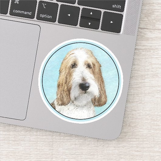 Grand Basset Griffon Vendeen - Oorspronkelijke hon Sticker (Detail)