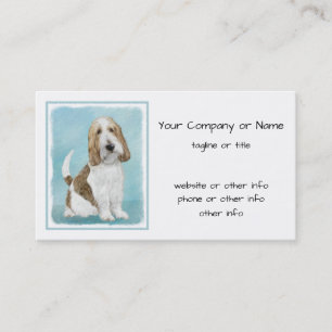 Grand Basset Griffon Vendeen - Oorspronkelijke hon Visitekaartje