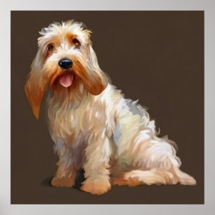 Grand Basset Griffon Vendeen - Portret voor honden Poster