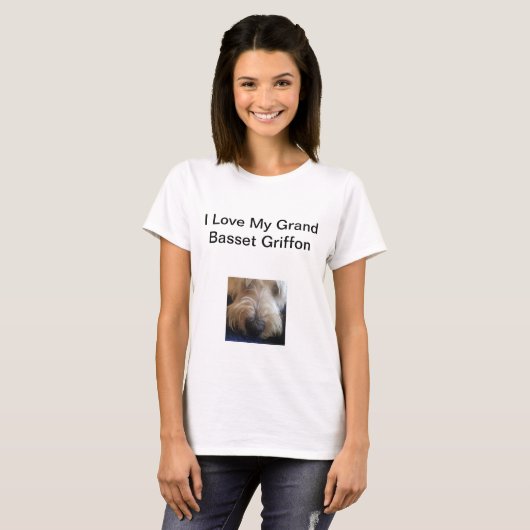 Grand Basset Griffon Women's T shirt (Voorkant volledig)