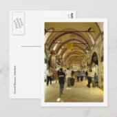 Grand Bazaar, Istanbul Briefkaart (Voorkant / Achterkant)