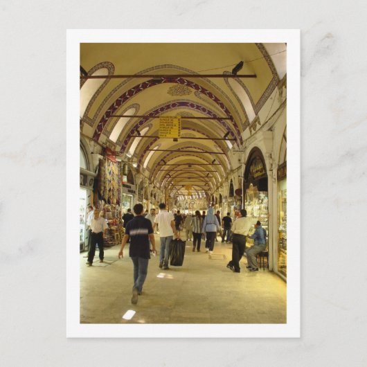 Grand Bazaar, Istanbul Briefkaart (Voorkant)